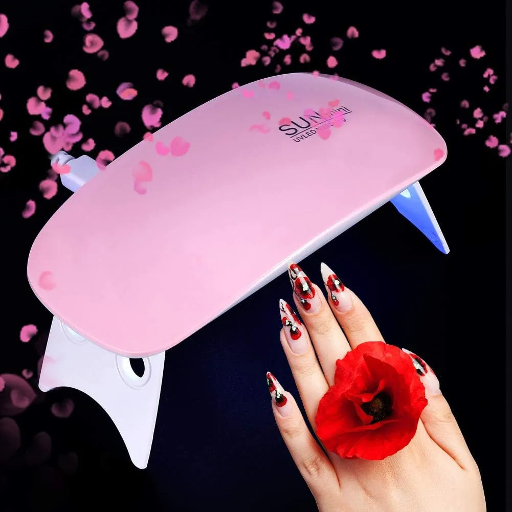 Professional Nail Dryer 6W UV Resin Lamp for Nail Art
