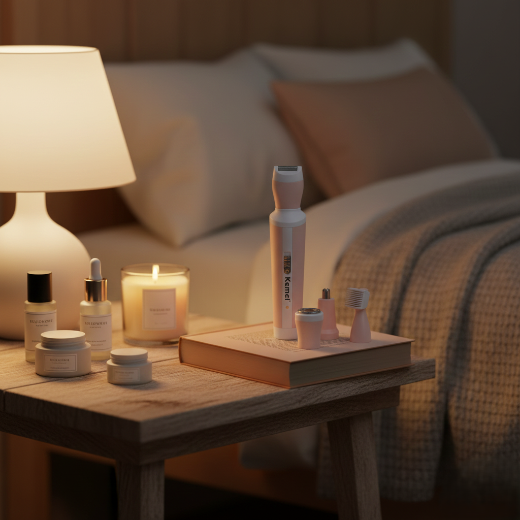 4-in-1 Women’s Rechargeable Shaver & Grooming Kit