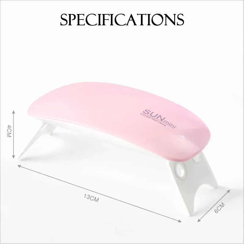 Professional Nail Dryer 6W UV Resin Lamp for Nail Art