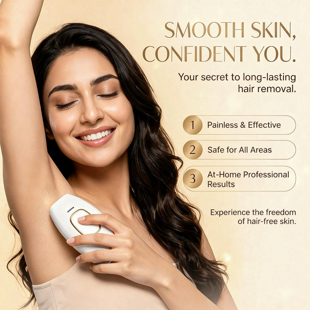 IPL Hair Removal Device for Body & Face