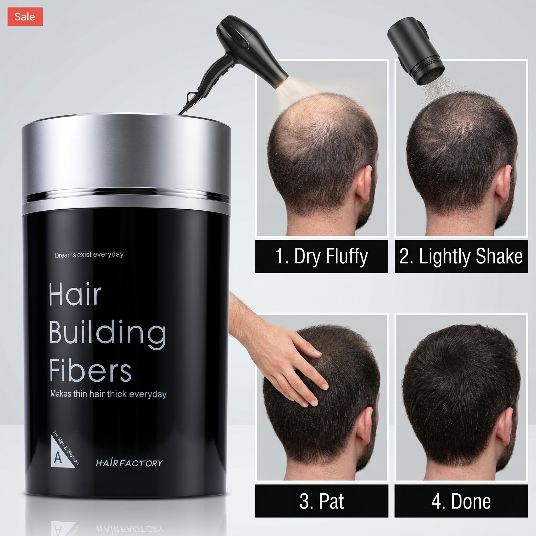 Dexe Hair Building Fibers