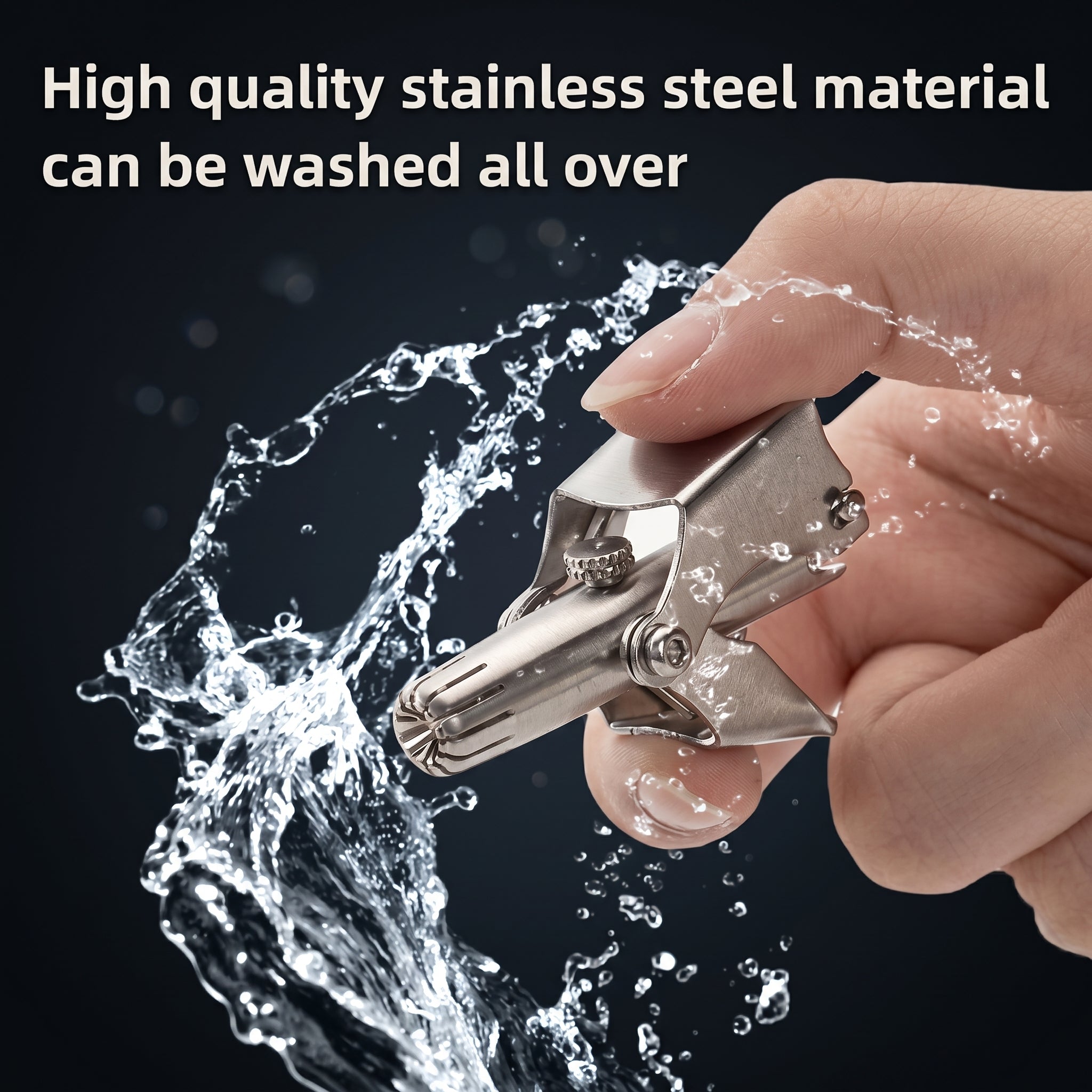 Manual Nose & Ear Hair Trimmer