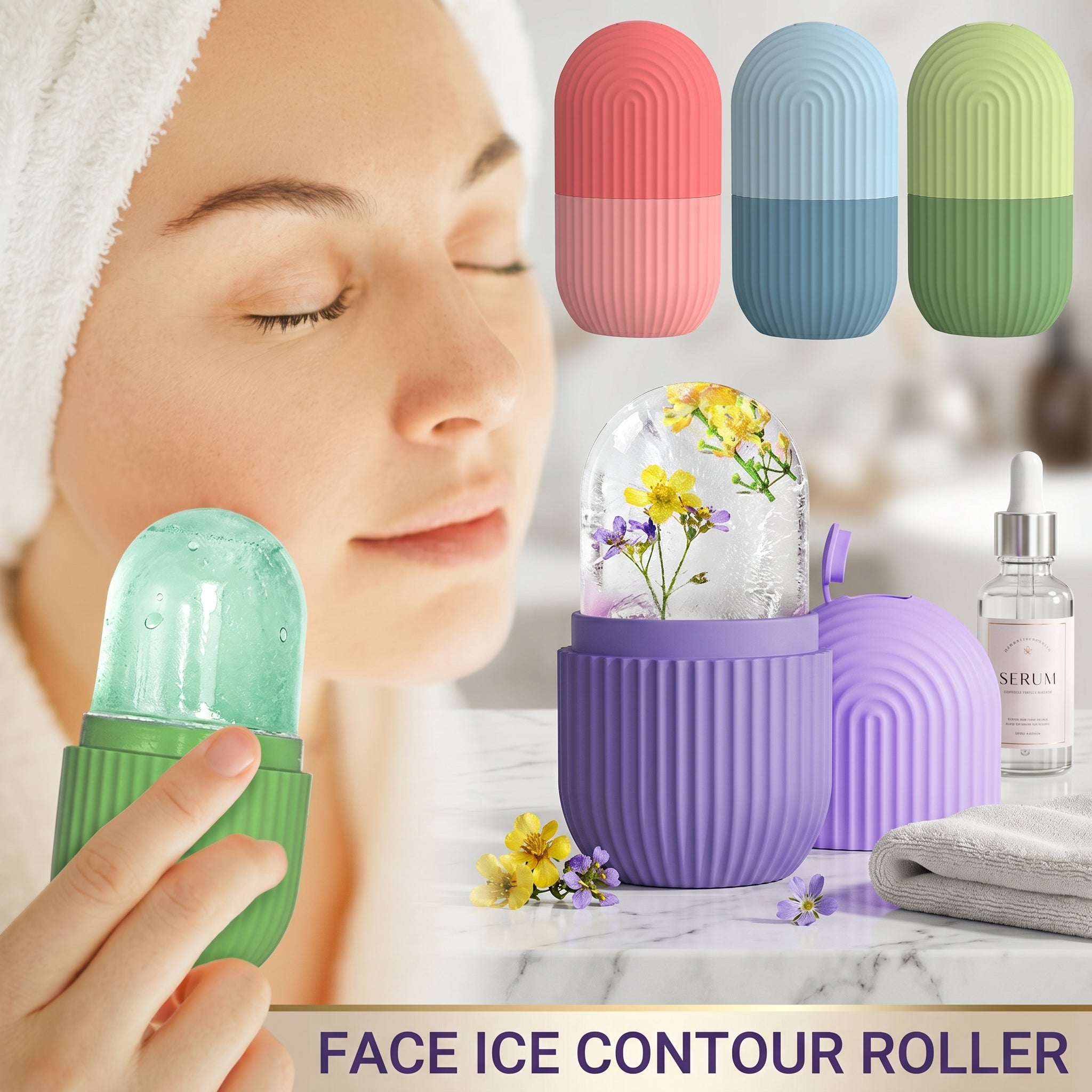Silicone Ice Roller for Face Care
