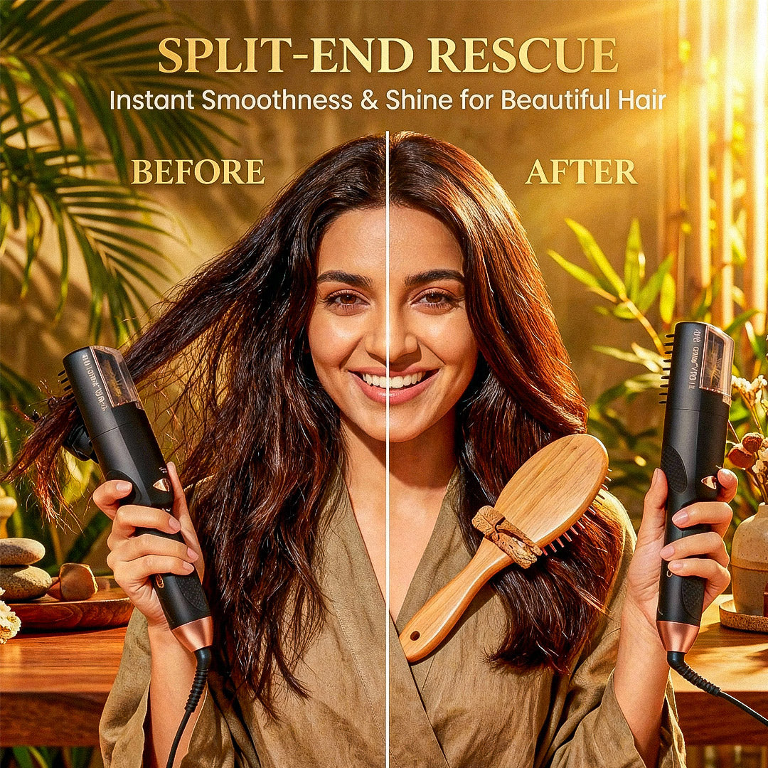 Rechargeable Cordless Hair Trimmer for Women Split End Remover