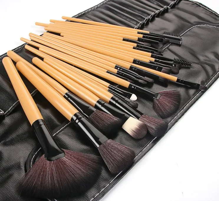 24 PCS Makeup Brush Set Soft Beauty Cosmetic Brushes Tools