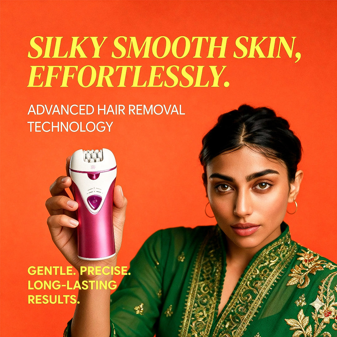 3-in-1 Rechargeable Epilator for Women Hair Removar