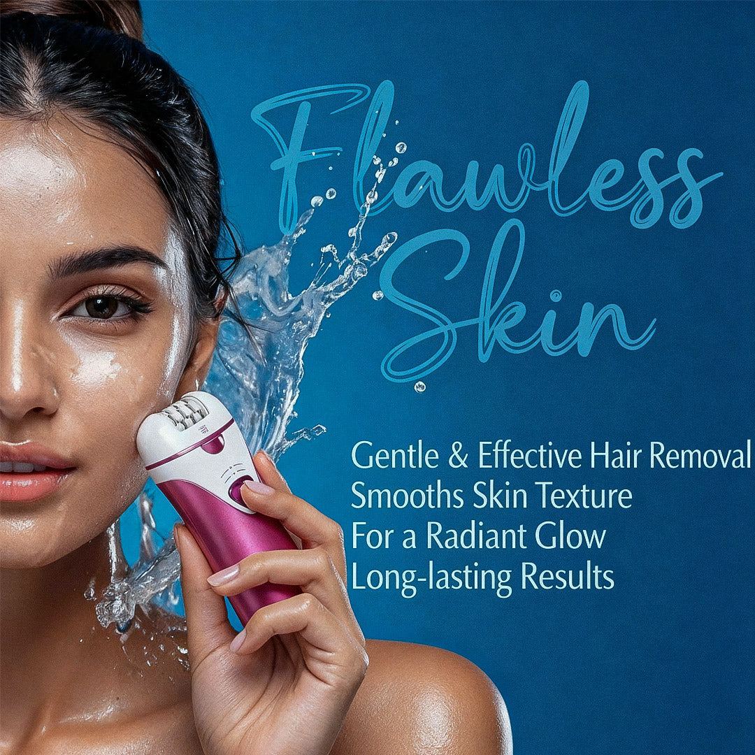 3-in-1 Rechargeable Epilator for Women Hair Removar