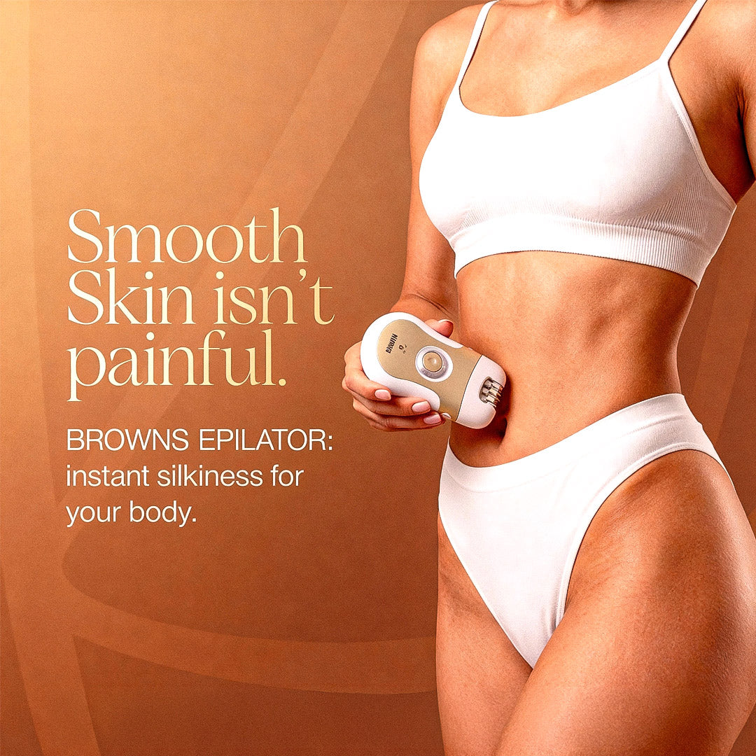 4-in-1 Cordless Epilator & Shaver – Rechargeable Hair Remover