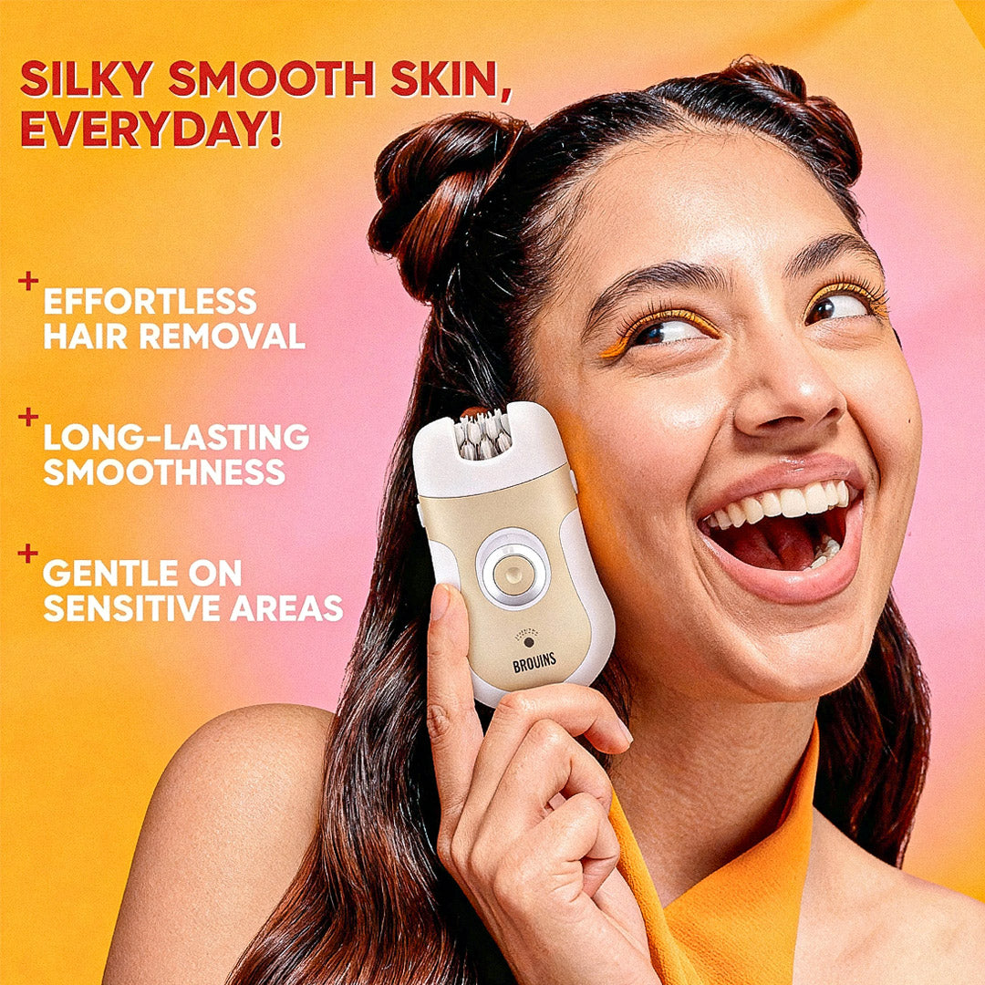 4-in-1 Cordless Epilator & Shaver – Rechargeable Hair Remover