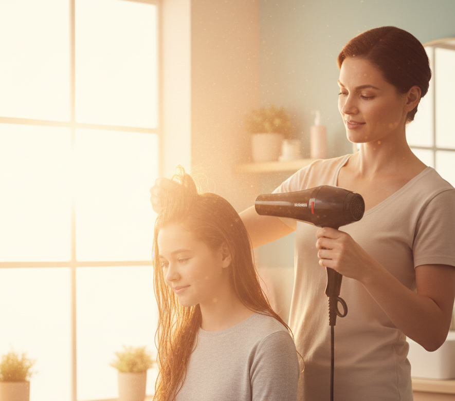 Professional Unisex Hair Dryer Hot & Cool Air