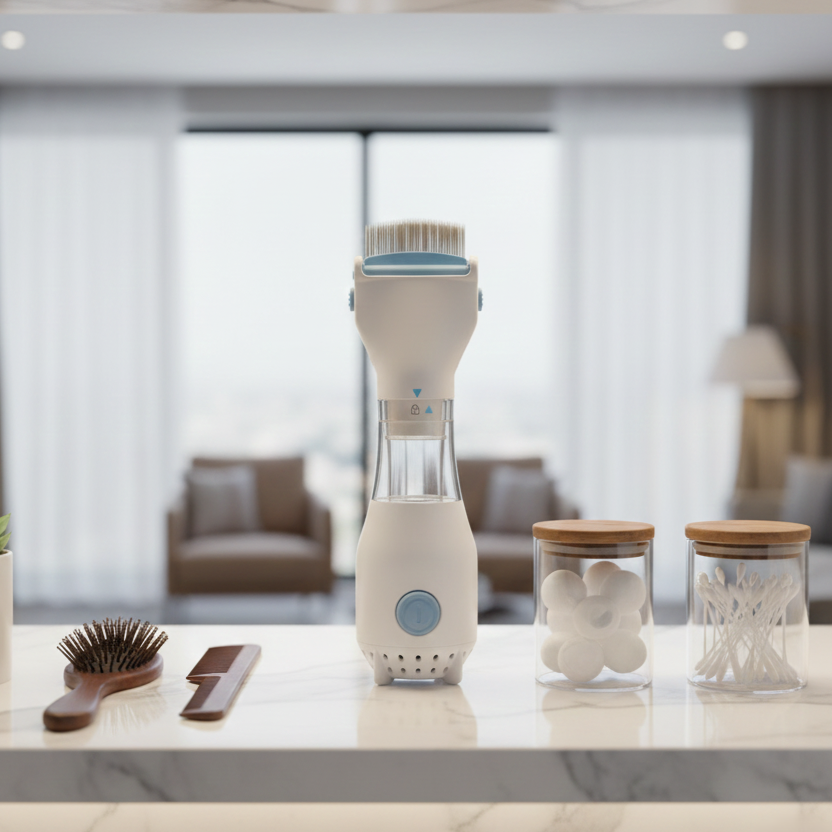 V-Comb Electric Lice Removal Machine – 4 Filters