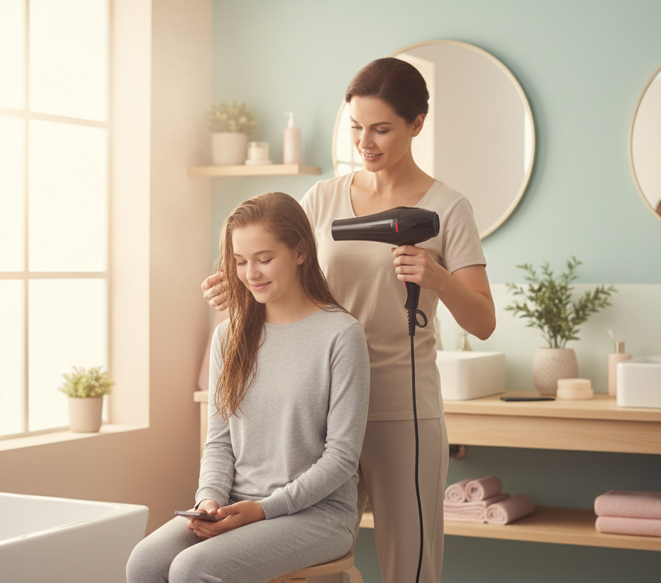 Professional Unisex Hair Dryer Hot & Cool Air