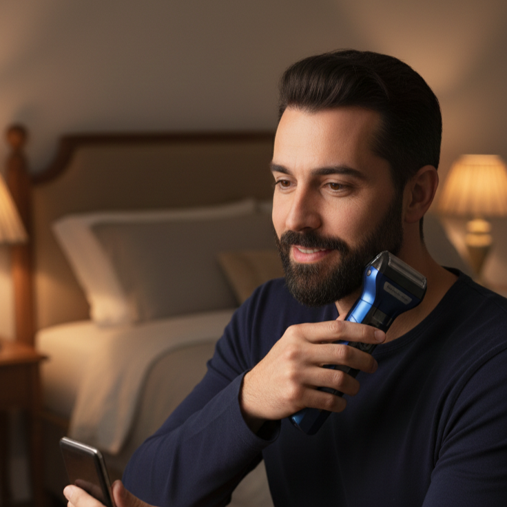 Rechargeable Hair Trimmer for Men