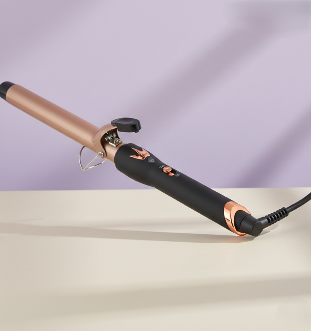 Professional Hair Curler Ceramic Tourmaline for Natural Curls & Waves