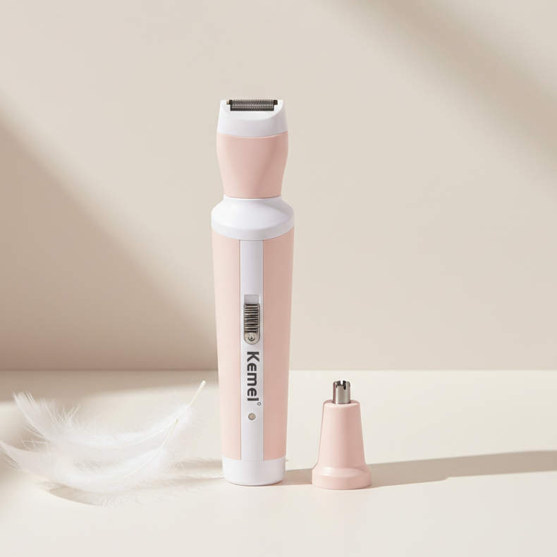 4-in-1 Women’s Rechargeable Shaver & Grooming Kit