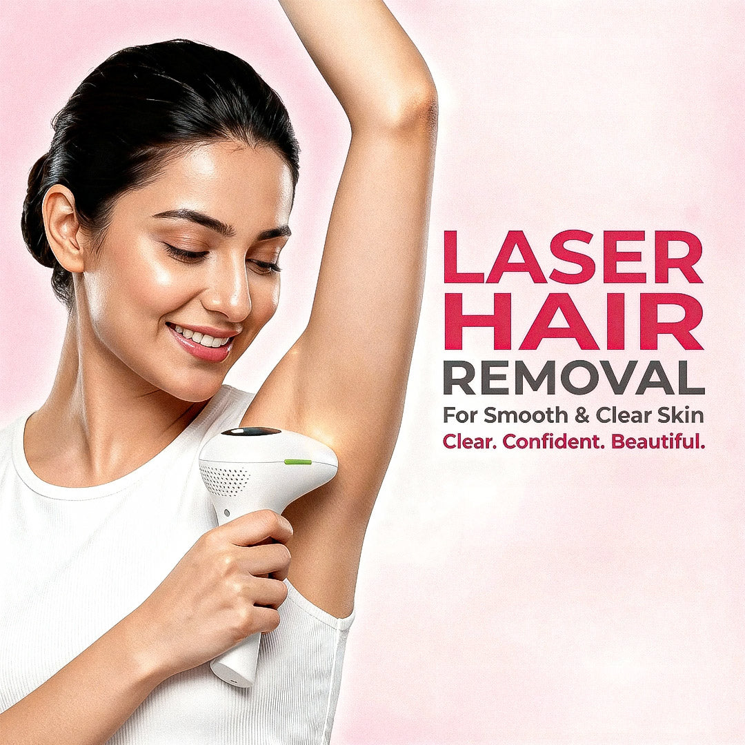 IPL Laser Hair Removal Device – Professional & Gentle.