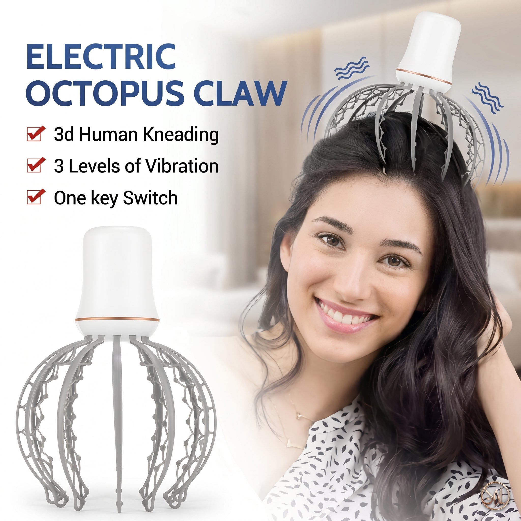 HEAD MASSGER RELEXING UR BODY USB CHARGEABLE