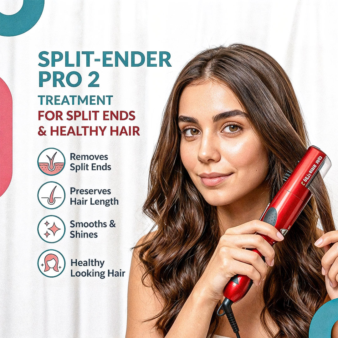 Rechargeable Cordless Hair Trimmer for Women Split End Remover