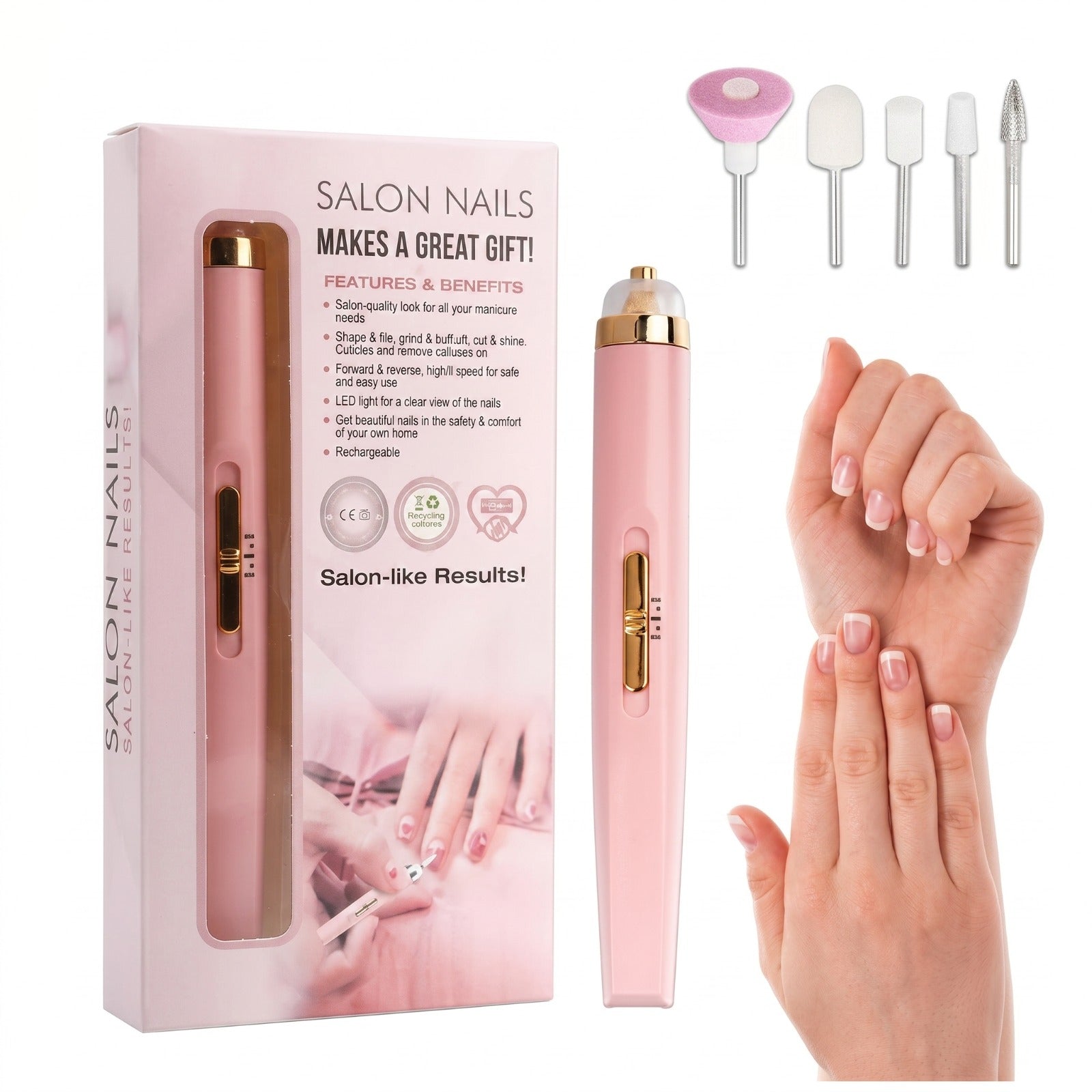 Flawless salon nails
