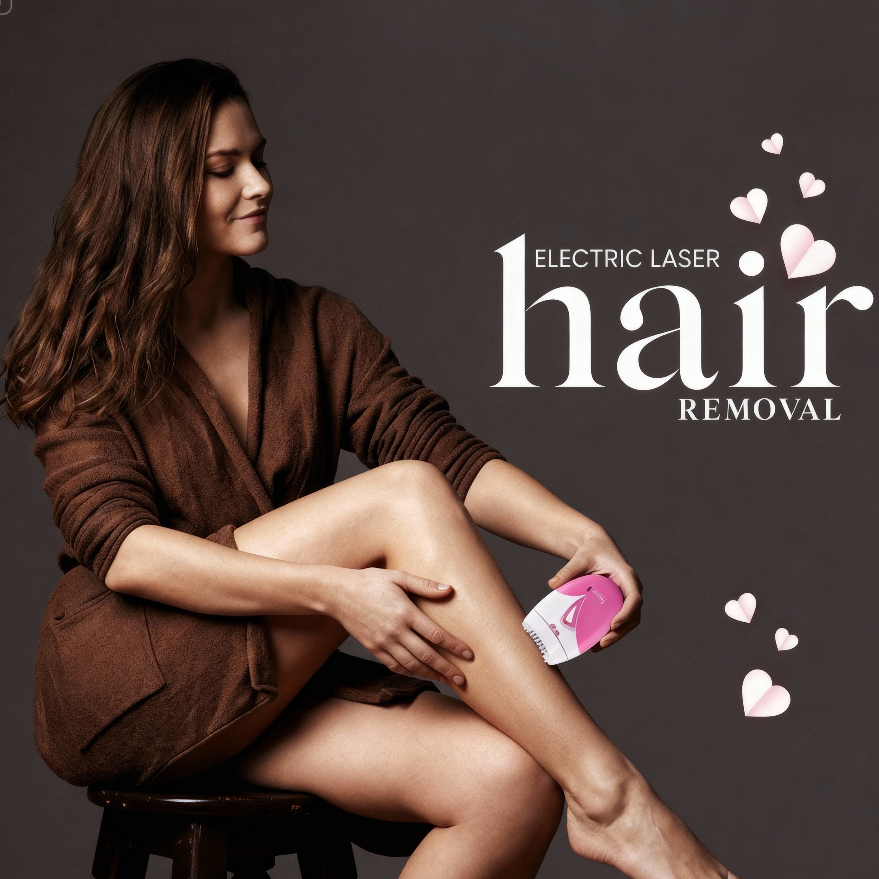 Electric Hair Removal Shaver for Long-Lasting Smoothness