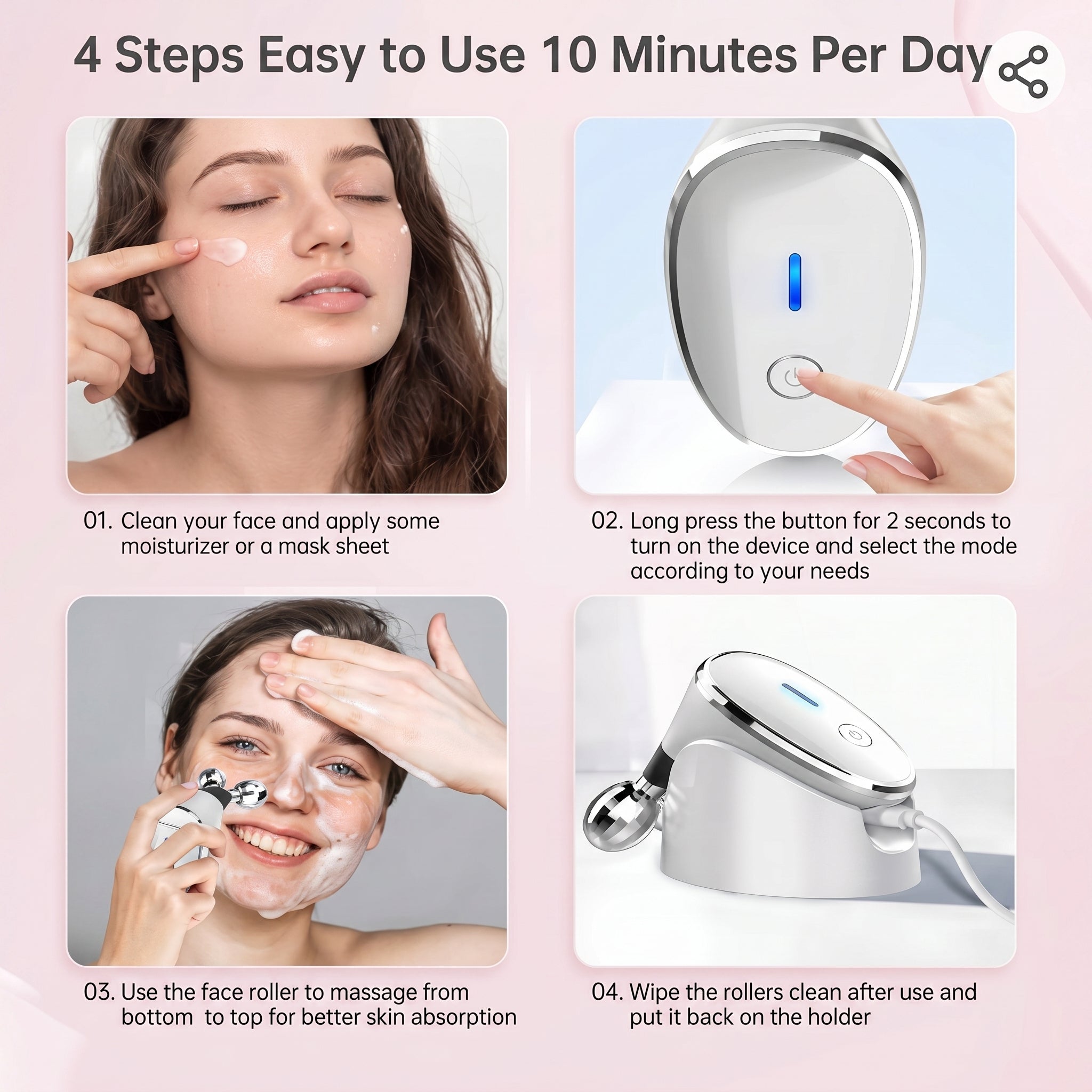 MCSYPOAL 5-in-1 Microcurrent Facial Device
